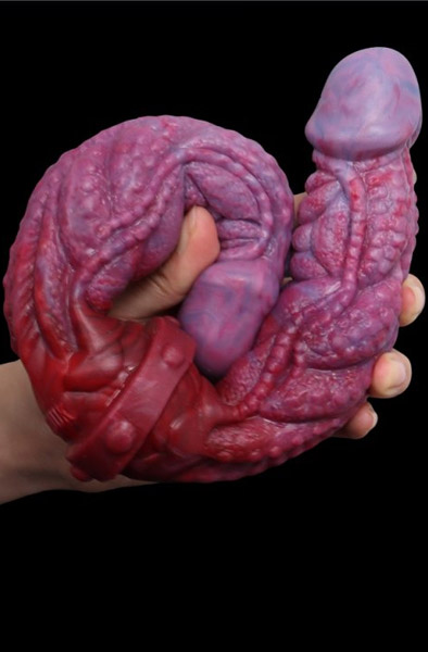 DoublePlayz Rept Double Dildo 35 cm - Monster-Dildo 4