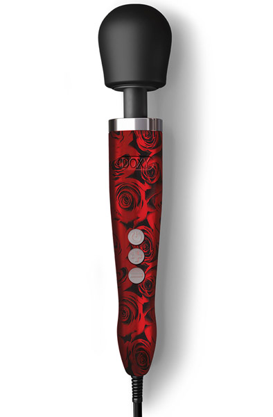 Doxy Die Cast Wand Massager Rose Pattern - Zauberstab/Massagestab 1