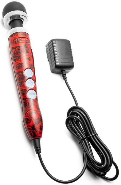 Doxy Number 3 Wand Massager Rose Pattern - Zauberstab/Massagestab 3