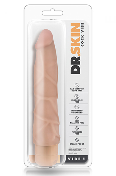 Dr. Skin Cock Vibe 1 19,5 cm - Vibrierender Dildo 2
