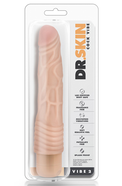 Dr. Skin Cock Vibe 2 23cm - Vibrierender Dildo 2