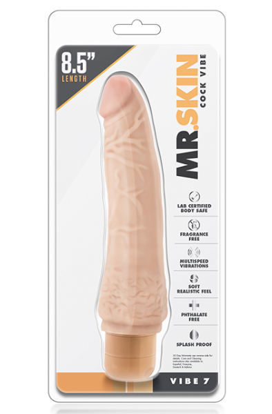 Dr. Skin Cock Vibe 7 21,5cm - Vibrierender Dildo 2
