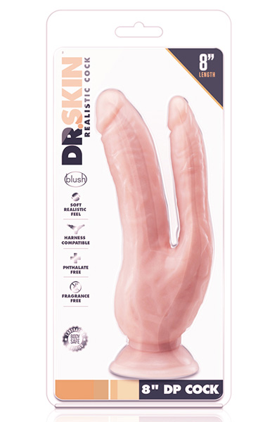 Dr. Skin DP Cock 20cm - Doppel-Dildo 3