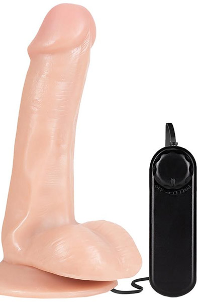 Dr. Skin Gyrating Dildo 15,5 cm - Vibrierender Dildo 1