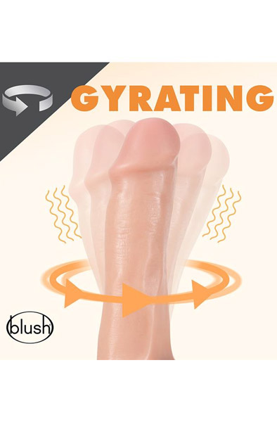 Dr. Skin Gyrating Dildo 15,5 cm - Vibrierender Dildo 2