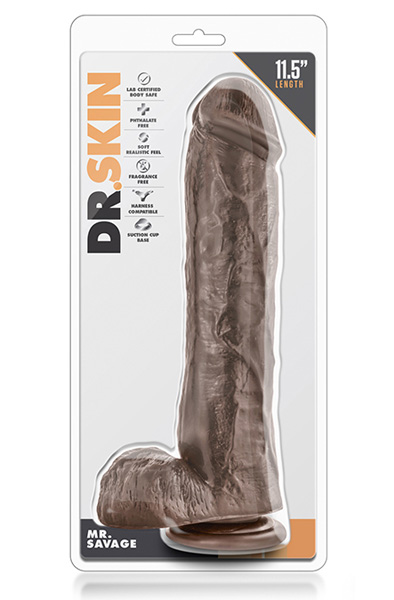 Dr. Skin Mr. Savage Dildo 29 cm - XL Dildo 2