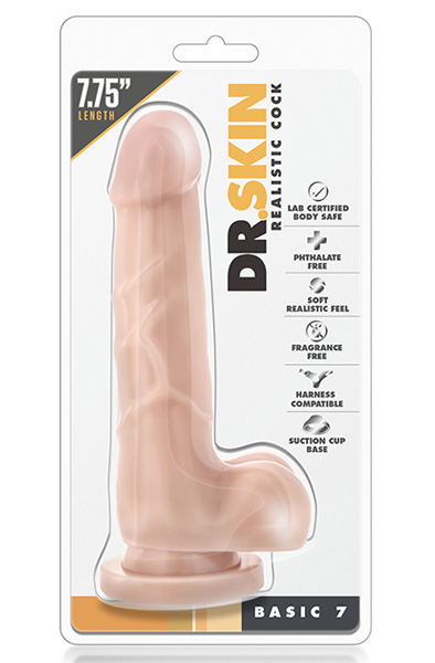 Dr. Skin Realistic Cock Basic 18 cm - Dildo 2
