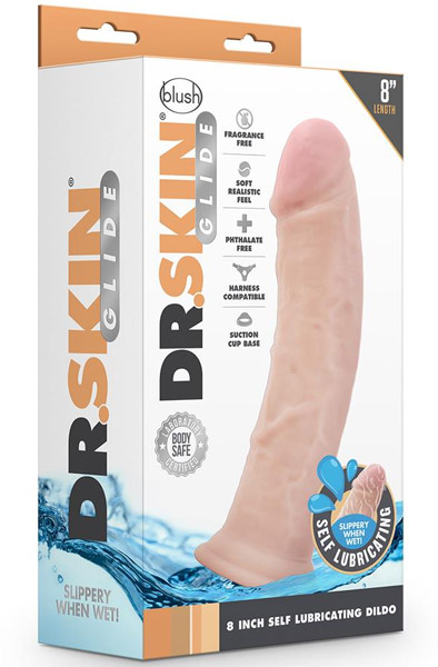 Dr. Skin Self Lubricating Dildo 20cm - Selbstschmierender Dildo 3