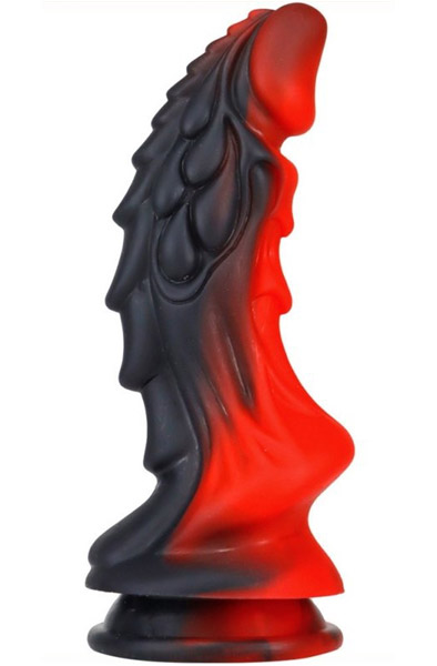 Dragon Dildo Zomay Black-Red 23 cm - Drachen-Dildo 1