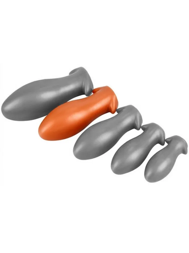 Dragon Egg Soft Silicone Butt Plug XL - XL Buttplug 3