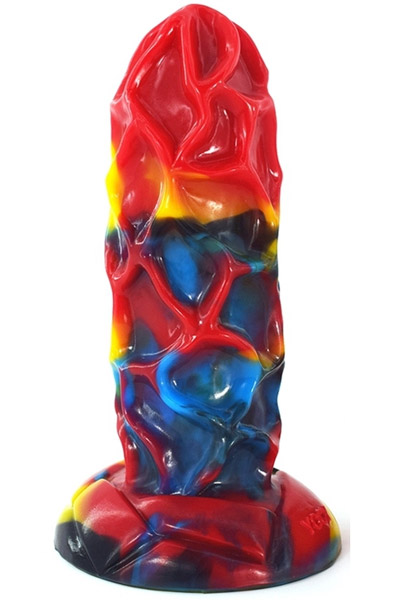 Dragonis Dildo Multicolour 19 cm - Drachen-Dildo 1