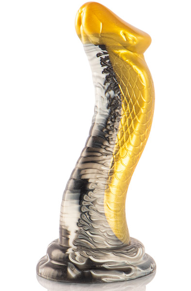Drakon Dildo Yellow Cobra 20,5 cm - Drachen-Dildo 1