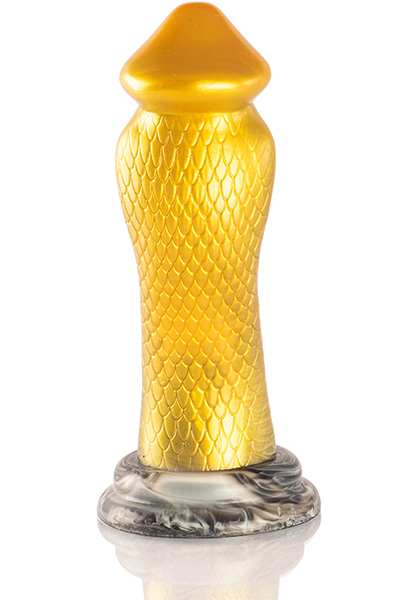 Drakon Dildo Yellow Cobra 20,5 cm - Drachen-Dildo 2