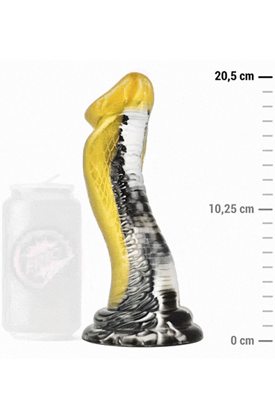 Drakon Dildo Yellow Cobra 20,5 cm - Drachen-Dildo 4