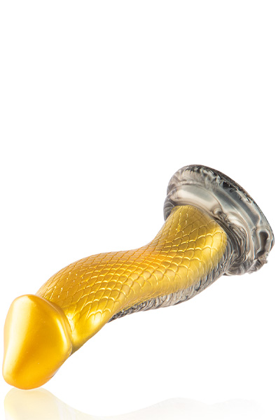 Drakon Dildo Yellow Cobra 20,5 cm - Drachen-Dildo 5