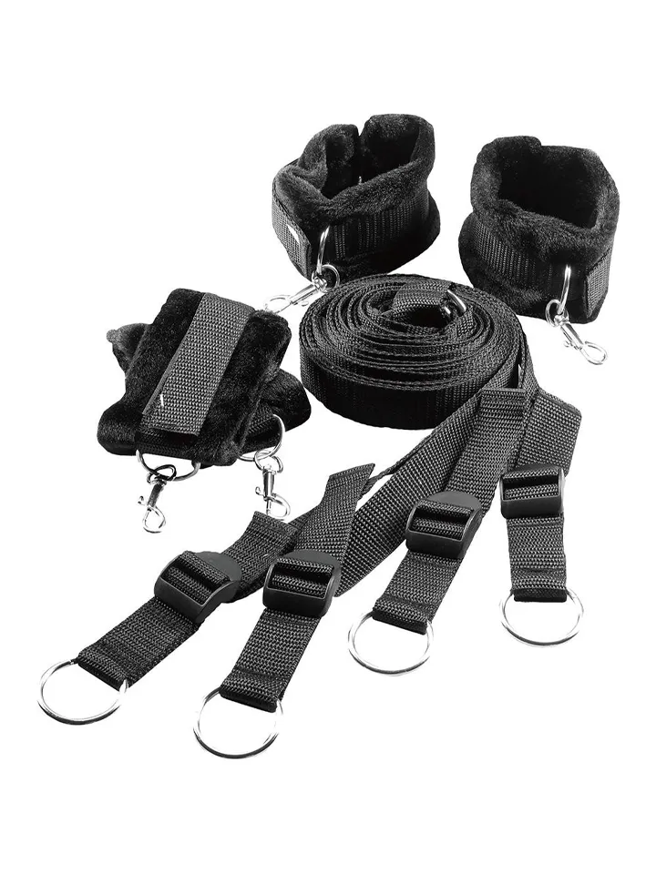 Dream Toys Blaze Bed Restraint Set - Wrist & ankle cuffs 1 [full]