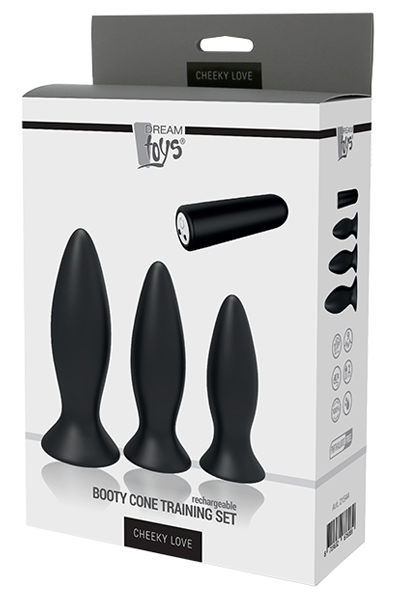 Dream Toys Booty Cone Training Set - Analplug Set 2