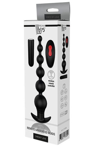 Dream Toys Cheeky Love Remote Graduating Beads - Ferngesteuerte Analkugeln 2
