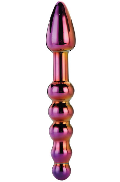 Dream Toys Glamour Glass Ridged Anal Dildo - Glas-Dildo 1
