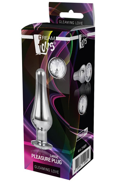 Dream Toys Gleaming Large Pleasure Plug - Analplug aus Metall 3