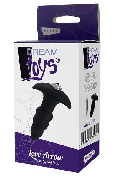 Dream Toys Love Arrow Single Speed Plug - Vibrierender Analplug 2