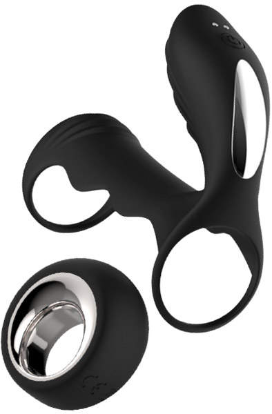 Dream Toys Midnight Magic Hyperion Remote - Vibrierende Penis-Manschette 1