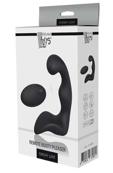 Dream Toys Remote Booty Pleaser Black - Ferngesteuerter Prostata-Vibrator 2