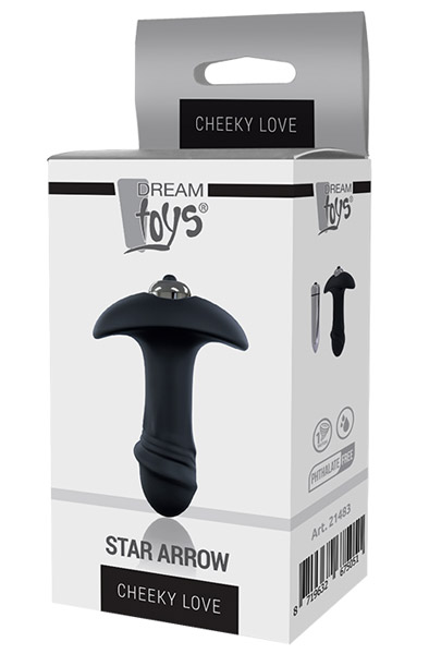 Dream Toys Single Speed Star Arrow Plug - Vibrierender Analplug 2