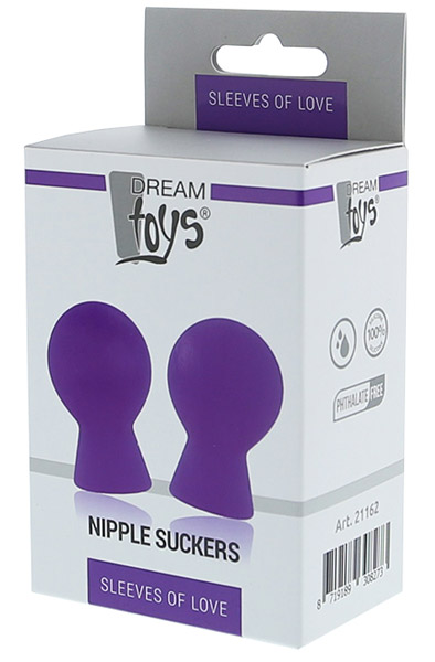 Dream Toys Sleeves Of Love Nipple Suckers Purple - Brustwarzensauger 2