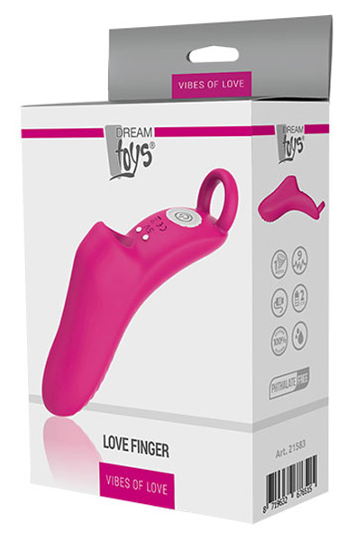 Dream Toys Vibes Of Love Finger Magenta - Finger-Vibrator 2