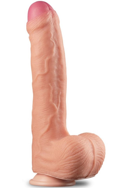 Dual Layer Platinum Silicone Cock 28 cm - Dildo 1