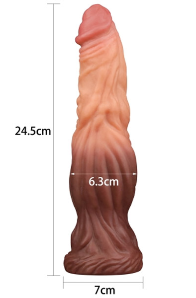 Dual Layered Nature Cock 24,5 cm - Dildo 3