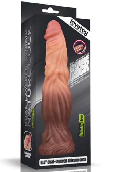 Dual Layered Nature Cock 24,5 cm - Dildo 4