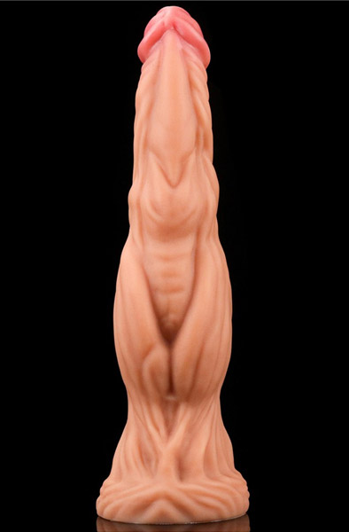 Dual-Layered Nature Cock Sillicone 24,5 cm - Dildo 3