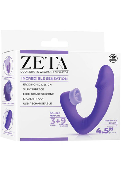 Dual Motor Flicking Vibrating Dual Stimulator - G-Punkt-Vibrator 2