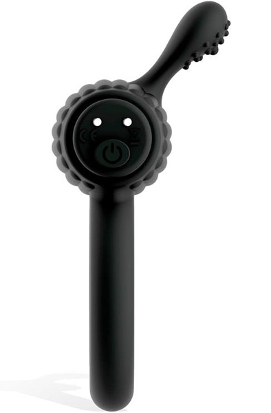 Dully Silicone Vibrating Penis Ring USB - Vibrierender Penisring 3