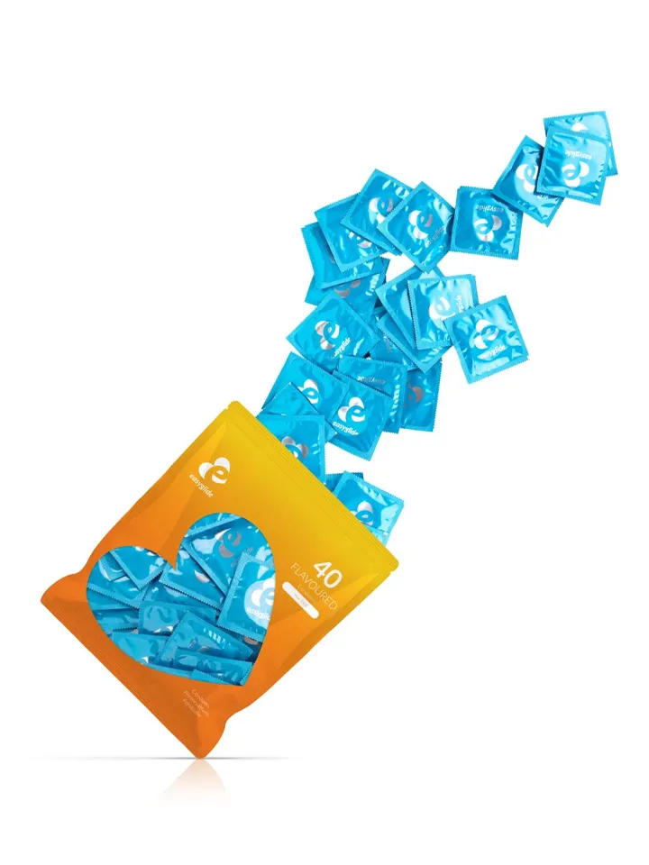 EasyGlide Flavored Condoms 40-pack - Condoms 2 [full]