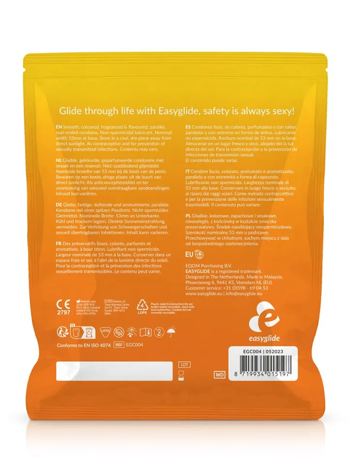 EasyGlide Flavored Condoms 40-pack - Condoms 3 [full]