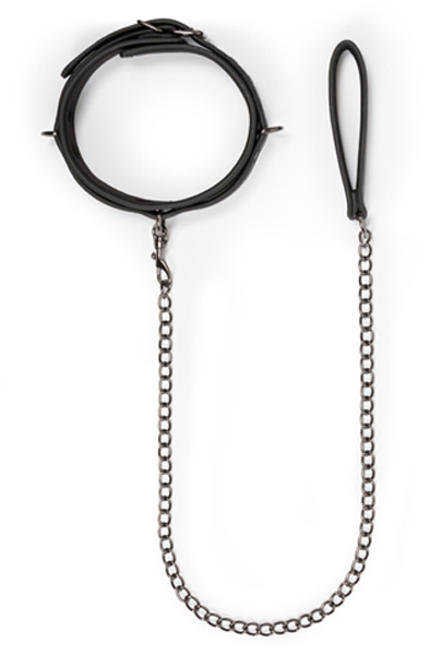 Easytoys Fetish Collar With Leash - Bondage Collar & Couple 2