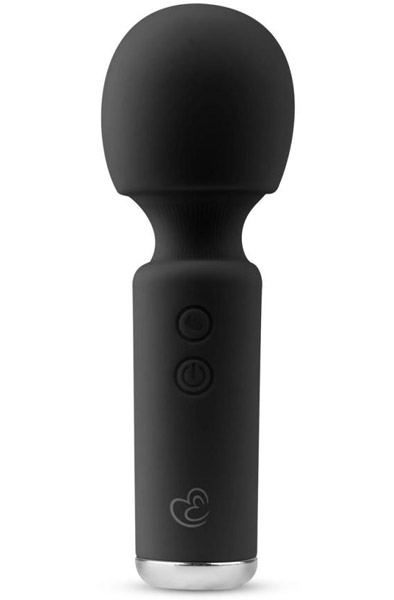 Easytoys Mini Vibe Wand Vibrator Black - Zauberstab/Massagestab 1