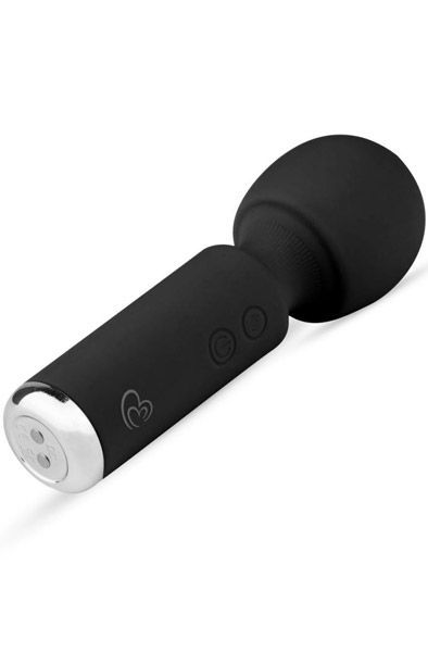 Easytoys Mini Vibe Wand Vibrator Black - Zauberstab/Massagestab 2