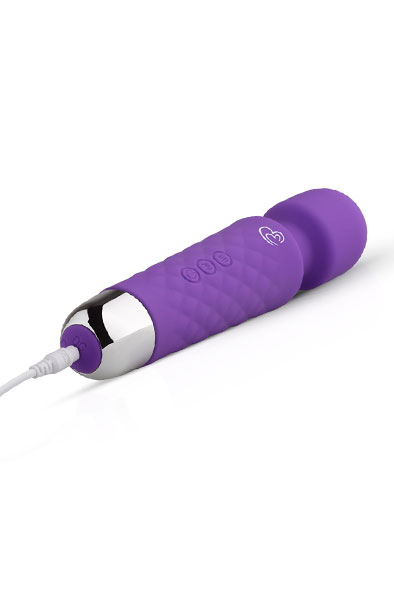 Easytoys Mini Wand Vibrator Purple - Zauberstab/Massagestab 2