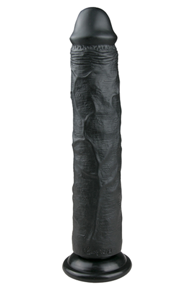 Easytoys Realistic Dildo Black 28,5 cm - XL Dildo 1