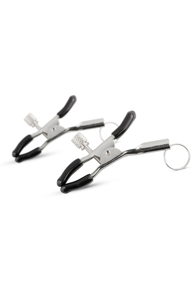 Easytoys Screw Clamps With Attachment Ring - Brustwarzenklammern 1