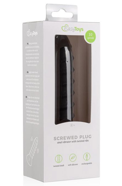 Easytoys Screwed Plug Anal Vibrator - Vibrierender Analplug 3