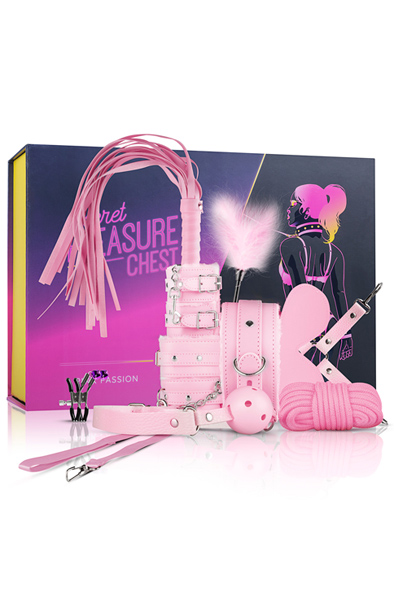 Easytoys Secret Pleasure Chest Pink - Bondage kit 2