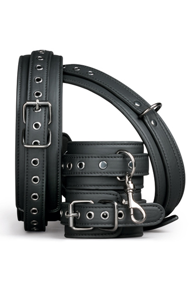 Easytoys Thigh & Wrist Cuff Set - Hand- und Fußfesseln 1