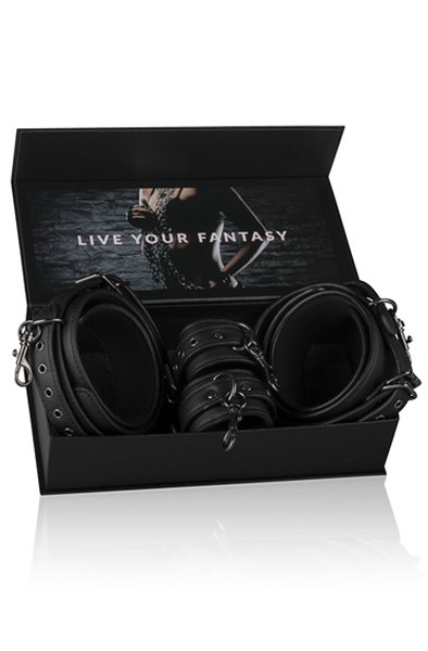 Easytoys Thigh & Wrist Cuff Set - Hand- und Fußfesseln 3