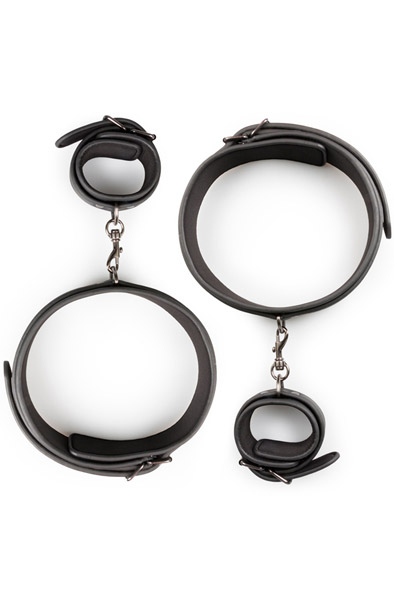 Easytoys Thigh & Wrist Cuff Set - Hand- und Fußfesseln 5