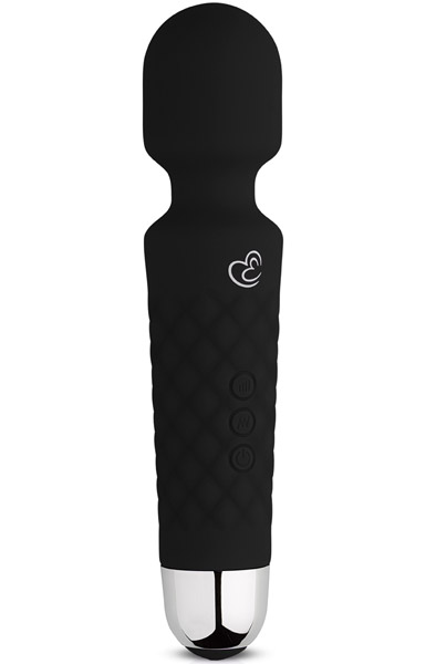 Easytoys Wand Vibrator Black - Zauberstab/Massagestab 1